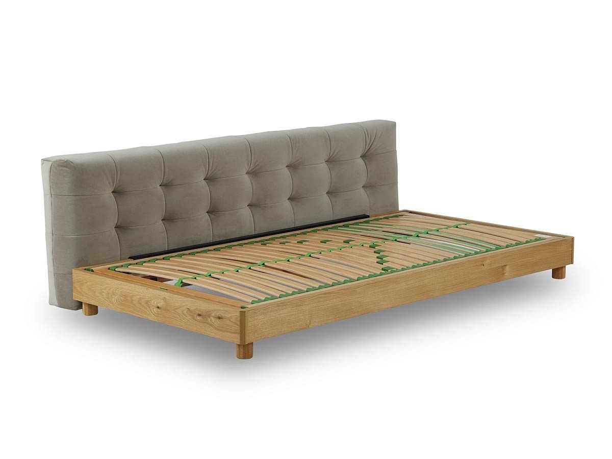 【インルーム/InRoom / GOODS】のNATARISU BED / ナタリス ベッドフレーム 木脚 インテリア・キッズ・メンズ・レディースファッション・服の通販 founy(ファニー) 　ウッド　Wooden Design　クッション　Cushion, Throw Pillow　シンプル　Simple, Minimal　スプリング　Spring, Spring Collection　ダブル　Double, Double-Breasted　フレーム　Frame, Outline　ベルベット　Velvet, Velvety　ホーム・キャンプ・アウトドア・お取り寄せ　Home Living / Home & Lifestyle / Camping Gear / Outdoor Camping　家具・インテリア　Home Furniture & Interior. Stylish & Functional Living Spaces　ベッド　Modern Beds for Every Room　シングルベッド・1人用ベッド　Single Bed　ホーム・キャンプ・アウトドア・お取り寄せ　Home Living / Home & Lifestyle / Camping Gear / Outdoor Camping　家具・インテリア　Home Furniture & Interior. Stylish & Functional Living Spaces　ベッド　Modern Beds for Every Room　セミダブルベッド　Small Double Bed / Three-Quarter Bed　ホーム・キャンプ・アウトドア・お取り寄せ　Home Living / Home & Lifestyle / Camping Gear / Outdoor Camping　家具・インテリア　Home Furniture & Interior. Stylish & Functional Living Spaces　ベッド　Modern Beds for Every Room　ダブルベッド・2人用ベッド　Double Bed / Full Size Bed　クッションボード:サイドクッション追加|ID: prp329100004939079 ipo3291000000037062869