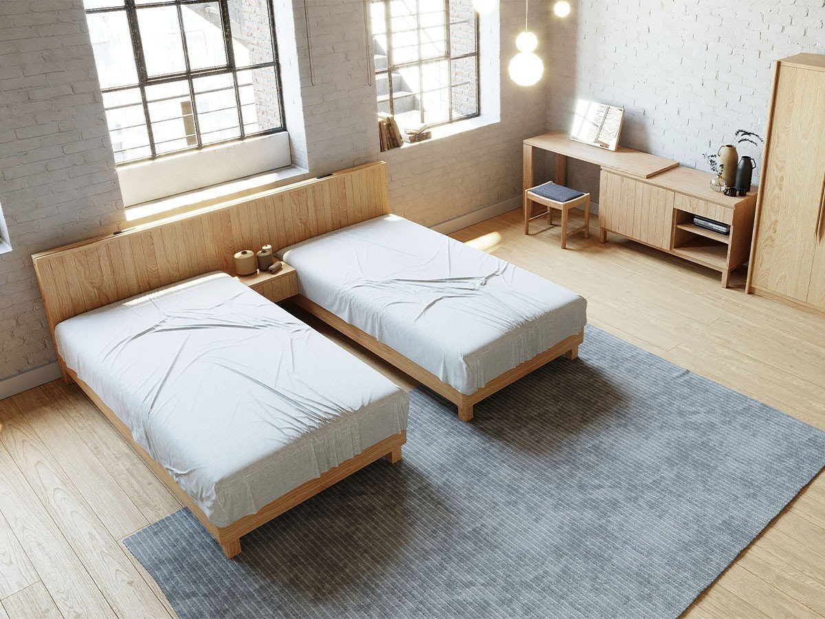 【インルーム/InRoom / GOODS】のNORNA BED / ノアナ ベッドフレーム インテリア・キッズ・メンズ・レディースファッション・服の通販 founy(ファニー) 　スマート　Smart, Elegant　スリット　Slit, Slit Detail　ダブル　Double, Double-Breasted　時計　Watch, Wristwatch　フレーム　Frame, Outline　ホーム・キャンプ・アウトドア・お取り寄せ　Home Living / Home & Lifestyle / Camping Gear / Outdoor Camping　家具・インテリア　Home Furniture & Interior. Stylish & Functional Living Spaces　ベッド　Modern Beds for Every Room　シングルベッド・1人用ベッド　Single Bed　ホーム・キャンプ・アウトドア・お取り寄せ　Home Living / Home & Lifestyle / Camping Gear / Outdoor Camping　家具・インテリア　Home Furniture & Interior. Stylish & Functional Living Spaces　ベッド　Modern Beds for Every Room　セミダブルベッド　Small Double Bed / Three-Quarter Bed　ホーム・キャンプ・アウトドア・お取り寄せ　Home Living / Home & Lifestyle / Camping Gear / Outdoor Camping　家具・インテリア　Home Furniture & Interior. Stylish & Functional Living Spaces　ベッド　Modern Beds for Every Room　ダブルベッド・2人用ベッド　Double Bed / Full Size Bed　組合せ例:ベッド(セミダブル)、ベッド(シングル)、ベッドサイドパネル|ID: prp329100004939080 ipo3291000000037062885