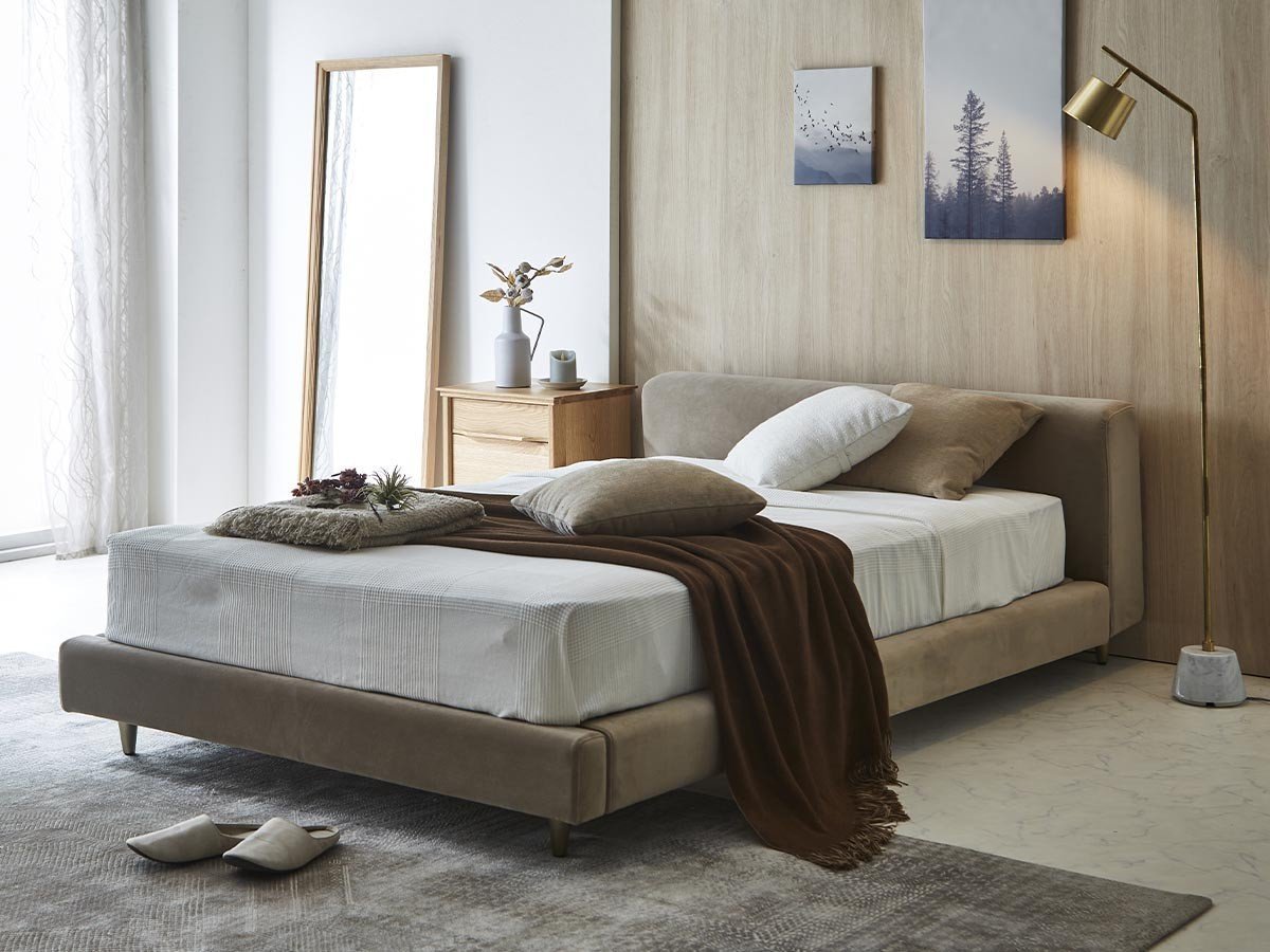 【インルーム/InRoom / GOODS】のGISELA BED / ジセラ ベッドフレーム 人気、トレンドファッション・服の通販 founy(ファニー) 　ウッド　Wooden Design　クッション　Cushion, Throw Pillow　シンプル　Simple, Minimal　スプリング　Spring, Spring Collection　ダブル　Double, Double-Breasted　フォーム　Form　フレーム　Frame, Outline　ベルベット　Velvet, Velvety　モダン　Modern, Contemporary　エレガント 上品　Elegant　ホーム・キャンプ・アウトドア・お取り寄せ　Home Living / Home & Lifestyle / Camping Gear / Outdoor Camping　家具・インテリア　Home Furniture & Interior. Stylish & Functional Living Spaces　ベッド　Modern Beds for Every Room　シングルベッド・1人用ベッド　Single Bed　ホーム・キャンプ・アウトドア・お取り寄せ　Home Living / Home & Lifestyle / Camping Gear / Outdoor Camping　家具・インテリア　Home Furniture & Interior. Stylish & Functional Living Spaces　ベッド　Modern Beds for Every Room　セミダブルベッド　Small Double Bed / Three-Quarter Bed　ホーム・キャンプ・アウトドア・お取り寄せ　Home Living / Home & Lifestyle / Camping Gear / Outdoor Camping　家具・インテリア　Home Furniture & Interior. Stylish & Functional Living Spaces　ベッド　Modern Beds for Every Room　ダブルベッド・2人用ベッド　Double Bed / Full Size Bed　 other-1|ID: prp329100004939082 ipo3291000000037062901