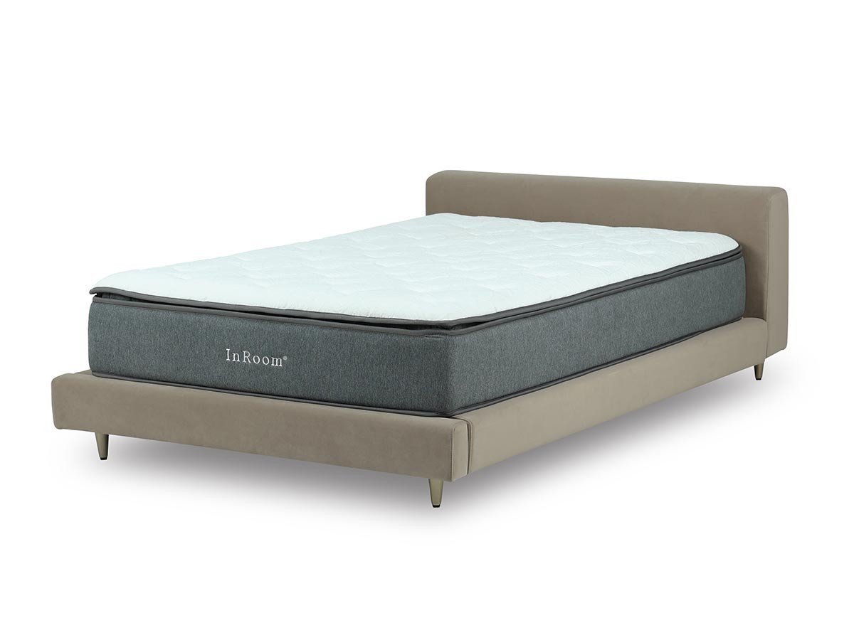 【インルーム/InRoom / GOODS】のGISELA BED / ジセラ ベッドフレーム インテリア・キッズ・メンズ・レディースファッション・服の通販 founy(ファニー) 　ウッド　Wooden Design　クッション　Cushion, Throw Pillow　シンプル　Simple, Minimal　スプリング　Spring, Spring Collection　ダブル　Double, Double-Breasted　フォーム　Form　フレーム　Frame, Outline　ベルベット　Velvet, Velvety　モダン　Modern, Contemporary　エレガント 上品　Elegant　ホーム・キャンプ・アウトドア・お取り寄せ　Home Living / Home & Lifestyle / Camping Gear / Outdoor Camping　家具・インテリア　Home Furniture & Interior. Stylish & Functional Living Spaces　ベッド　Modern Beds for Every Room　シングルベッド・1人用ベッド　Single Bed　ホーム・キャンプ・アウトドア・お取り寄せ　Home Living / Home & Lifestyle / Camping Gear / Outdoor Camping　家具・インテリア　Home Furniture & Interior. Stylish & Functional Living Spaces　ベッド　Modern Beds for Every Room　セミダブルベッド　Small Double Bed / Three-Quarter Bed　ホーム・キャンプ・アウトドア・お取り寄せ　Home Living / Home & Lifestyle / Camping Gear / Outdoor Camping　家具・インテリア　Home Furniture & Interior. Stylish & Functional Living Spaces　ベッド　Modern Beds for Every Room　ダブルベッド・2人用ベッド　Double Bed / Full Size Bed　サイズ:セミダブル|ID: prp329100004939082 ipo3291000000037062903