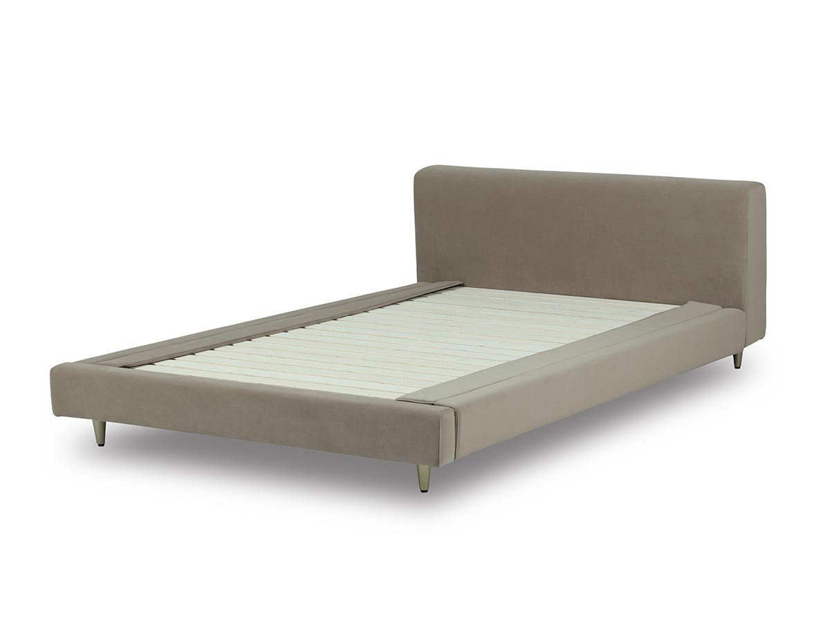 【インルーム/InRoom / GOODS】のGISELA BED / ジセラ ベッドフレーム インテリア・キッズ・メンズ・レディースファッション・服の通販 founy(ファニー) 　ウッド　Wooden Design　クッション　Cushion, Throw Pillow　シンプル　Simple, Minimal　スプリング　Spring, Spring Collection　ダブル　Double, Double-Breasted　フォーム　Form　フレーム　Frame, Outline　ベルベット　Velvet, Velvety　モダン　Modern, Contemporary　エレガント 上品　Elegant　ホーム・キャンプ・アウトドア・お取り寄せ　Home Living / Home & Lifestyle / Camping Gear / Outdoor Camping　家具・インテリア　Home Furniture & Interior. Stylish & Functional Living Spaces　ベッド　Modern Beds for Every Room　シングルベッド・1人用ベッド　Single Bed　ホーム・キャンプ・アウトドア・お取り寄せ　Home Living / Home & Lifestyle / Camping Gear / Outdoor Camping　家具・インテリア　Home Furniture & Interior. Stylish & Functional Living Spaces　ベッド　Modern Beds for Every Room　セミダブルベッド　Small Double Bed / Three-Quarter Bed　ホーム・キャンプ・アウトドア・お取り寄せ　Home Living / Home & Lifestyle / Camping Gear / Outdoor Camping　家具・インテリア　Home Furniture & Interior. Stylish & Functional Living Spaces　ベッド　Modern Beds for Every Room　ダブルベッド・2人用ベッド　Double Bed / Full Size Bed　サイズ:セミダブル、床板仕様:スノコ|ID: prp329100004939082 ipo3291000000037062906