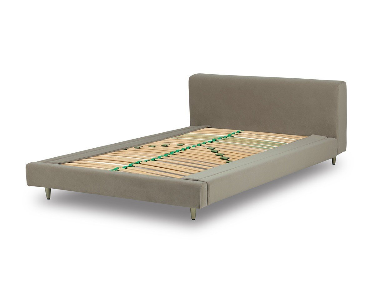 【インルーム/InRoom / GOODS】のGISELA BED / ジセラ ベッドフレーム インテリア・キッズ・メンズ・レディースファッション・服の通販 founy(ファニー) 　ウッド　Wooden Design　クッション　Cushion, Throw Pillow　シンプル　Simple, Minimal　スプリング　Spring, Spring Collection　ダブル　Double, Double-Breasted　フォーム　Form　フレーム　Frame, Outline　ベルベット　Velvet, Velvety　モダン　Modern, Contemporary　エレガント 上品　Elegant　ホーム・キャンプ・アウトドア・お取り寄せ　Home Living / Home & Lifestyle / Camping Gear / Outdoor Camping　家具・インテリア　Home Furniture & Interior. Stylish & Functional Living Spaces　ベッド　Modern Beds for Every Room　シングルベッド・1人用ベッド　Single Bed　ホーム・キャンプ・アウトドア・お取り寄せ　Home Living / Home & Lifestyle / Camping Gear / Outdoor Camping　家具・インテリア　Home Furniture & Interior. Stylish & Functional Living Spaces　ベッド　Modern Beds for Every Room　セミダブルベッド　Small Double Bed / Three-Quarter Bed　ホーム・キャンプ・アウトドア・お取り寄せ　Home Living / Home & Lifestyle / Camping Gear / Outdoor Camping　家具・インテリア　Home Furniture & Interior. Stylish & Functional Living Spaces　ベッド　Modern Beds for Every Room　ダブルベッド・2人用ベッド　Double Bed / Full Size Bed　サイズ:セミダブル、床板仕様:ウッドスプリング|ID: prp329100004939082 ipo3291000000037062908