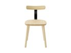 【ティーアンドオー/T&O / GOODS】のT1 Chair / T1チェア ウッド:アッシュ NL-0(ウレタン塗装 / ナチュラルホワイト)、スチール:ブラック|ID: prp329100004939193 ipo3291000000037063793