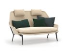 【ヴィトラ/Vitra / GOODS】のSlow Sofa / スローソファ(ファブリック) 本体張地:フロッカ 02 ベージュ(ファブリック F80)、脚部:ディープブラックク|ID: prp329100004939206 ipo3291000000037063882