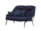 【ヴィトラ/Vitra / GOODS】のSlow Sofa / スローソファ(ファブリック) 本体張地:フロッカ 01 ダークブルー(ファブリック F80)、脚部:ディープブラック<&gt|ID: prp329100004939206 ipo3291000000037063883