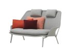 【ヴィトラ/Vitra / GOODS】のSlow Sofa / スローソファ(ファブリック) 本体張地:フロッカ 03 パールグレー(ファブリック F80)、脚部:ポリッシュドアルミニウム|ID: prp329100004939206 ipo3291000000037063886