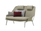 【ヴィトラ/Vitra / GOODS】のSlow Sofa / スローソファ(ファブリック) 本体張地:フロッカ 04 ライトセージ(ファブリック F80)、脚部:ポリッシュドアルミニウム|ID: prp329100004939206 ipo3291000000037063887