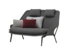 【ヴィトラ/Vitra / GOODS】のSlow Sofa / スローソファ(ファブリック) 本体張地:フロッカ 07 カーボン(ファブリック F80)、脚部:ディープブラック|ID: prp329100004939206 ipo3291000000037063892