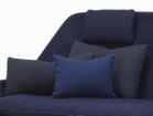 【ヴィトラ/Vitra / GOODS】のSlow Sofa / スローソファ(ファブリック) クッション(65 × 30cm):クレド 08 ダークブルー / ブラック(ファブリック F120)|ID: prp329100004939206 ipo3291000000037063893
