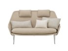 【ヴィトラ/Vitra / GOODS】のSlow Sofa / スローソファ(ファブリック) 本体張地:フロッカ 02 ベージュ(ファブリック F80)、脚部:ポリッシュドアルミニウム<&|ID: prp329100004939206 ipo3291000000037063900