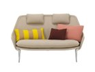 【ヴィトラ/Vitra / GOODS】のSlow Sofa / スローソファ(ファブリック) 本体張地:フロッカ 02 ベージュ(ファブリック F80)、脚部:ポリッシュドアルミニウム<&|ID: prp329100004939206 ipo3291000000037063902