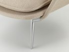 【ヴィトラ/Vitra / GOODS】のSlow Sofa / スローソファ(ファブリック) 本体張地:フロッカ 02 ベージュ(ファブリック F80)、脚部:ポリッシュドアルミニウム|ID: prp329100004939206 ipo3291000000037063908