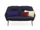 【ヴィトラ/Vitra / GOODS】のSlow Sofa / スローソファ(ファブリック) 本体張地:フロッカ 01 ダークブルー(ファブリック F80)、脚部:ディープブラック<&gt|ID: prp329100004939206 ipo3291000000037063910