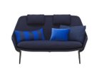 【ヴィトラ/Vitra / GOODS】のSlow Sofa / スローソファ(ファブリック) 本体張地:フロッカ 01 ダークブルー(ファブリック F80)、脚部:ディープブラック<&gt|ID: prp329100004939206 ipo3291000000037063911