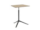 【フリッツ ハンセン/FRITZ HANSEN / GOODS】のLITTLE FRIEND / リトルフレンド テーブル スクエア KS13 / KS14 天板:ナチュラルウッド / オーク、脚部:ブラック、タイプ:高さ調整機能付|ID: prp329100004939241 ipo3291000000037064092