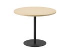 【ティーアンドオー/T&O / GOODS】のRound Table 90 / ラウンドテーブル 90 天板:メープル C-0(ウレタン塗装 / ナチュラルクリア)、脚部:ブラック、天板タイプ:突板仕上げ|ID: prp329100004939246 ipo3291000000037064111