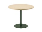 【ティーアンドオー/T&O / GOODS】のRound Table 90 / ラウンドテーブル 90 天板:メープル C-0(ウレタン塗装 / ナチュラルクリア)、脚部:グリーン、天板タイプ:突板仕上げ|ID: prp329100004939246 ipo3291000000037064112