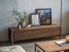 【冨士ファニチア/FUJI FURNITURE / GOODS】のnico TV Board / ニコ TVボード 2扉タイプ ウッド:OW / ウォールナット材(オイル塗装)、引出し位置:向かって左側設置|ID: prp329100004939287 ipo3291000000037064393