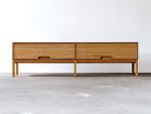 【松井木工/MATSUI MOKKO / GOODS】のLAF TV BOARD / ラフ テレビボード(木面 / 木脚) ウッド:ホワイトオーク、サイズ:幅160cm|ID: prp329100004939290 ipo3291000000037064408