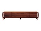 【冨士ファニチア/FUJI FURNITURE / GOODS】のnico TV Board / ニコ TVボード 3扉タイプ サイズ:幅195.5cm、ウッド:OW / ウォールナット材(オイル塗装)|ID: prp329100004939292 ipo3291000000037064413