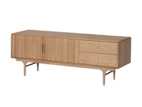 【サンダーデザイン/XANDER DESIGNS / GOODS】のJULIE TV BOARD 1600 WHITE OAK / ジュリー テレビボード 1600(ホワイトオーク) 人気、トレンドファッション・服の通販 founy(ファニー) ヴィンテージ Vintage Style コレクション Collection, Seasonal Line スマート Smart, Elegant フォルム Silhouette, Form ホーム・キャンプ・アウトドア・お取り寄せ Home Living / Home & Lifestyle / Camping Gear / Outdoor Camping 家具・インテリア Home Furniture & Interior. Stylish & Functional Living Spaces テレビボード・テレビ台 TV Cabinets & Consoles テレビ台・TVボード Tv Board |ID:prp329100004939303