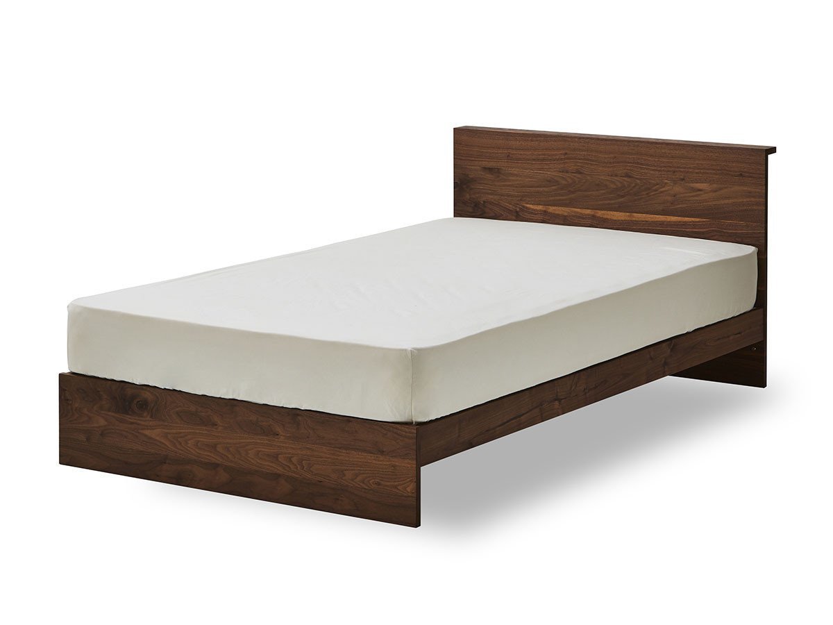 【フライミー ヴェール/FLYMEe vert / GOODS】のBED FRAME / ベッドフレーム #108078 インテリア・キッズ・メンズ・レディースファッション・服の通販 founy(ファニー) 　シンプル　Simple, Minimal　スマート　Smart, Elegant　ダブル　Double, Double-Breasted　フレーム　Frame, Outline　ホーム・キャンプ・アウトドア・お取り寄せ　Home Living / Home & Lifestyle / Camping Gear / Outdoor Camping　家具・インテリア　Home Furniture & Interior. Stylish & Functional Living Spaces　ベッド　Modern Beds for Every Room　シングルベッド・1人用ベッド　Single Bed　ホーム・キャンプ・アウトドア・お取り寄せ　Home Living / Home & Lifestyle / Camping Gear / Outdoor Camping　家具・インテリア　Home Furniture & Interior. Stylish & Functional Living Spaces　ベッド　Modern Beds for Every Room　セミダブルベッド　Small Double Bed / Three-Quarter Bed　ホーム・キャンプ・アウトドア・お取り寄せ　Home Living / Home & Lifestyle / Camping Gear / Outdoor Camping　家具・インテリア　Home Furniture & Interior. Stylish & Functional Living Spaces　ベッド　Modern Beds for Every Room　ダブルベッド・2人用ベッド　Double Bed / Full Size Bed　ホーム・キャンプ・アウトドア・お取り寄せ　Home Living / Home & Lifestyle / Camping Gear / Outdoor Camping　家具・インテリア　Home Furniture & Interior. Stylish & Functional Living Spaces　ベッド　Modern Beds for Every Room　ウッド:ウォールナット、サイズ:セミダブル|ID: prp329100004939355 ipo3291000000037064796