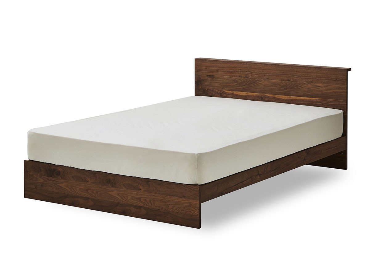 【フライミー ヴェール/FLYMEe vert / GOODS】のBED FRAME / ベッドフレーム #108078 インテリア・キッズ・メンズ・レディースファッション・服の通販 founy(ファニー) 　シンプル　Simple, Minimal　スマート　Smart, Elegant　ダブル　Double, Double-Breasted　フレーム　Frame, Outline　ホーム・キャンプ・アウトドア・お取り寄せ　Home Living / Home & Lifestyle / Camping Gear / Outdoor Camping　家具・インテリア　Home Furniture & Interior. Stylish & Functional Living Spaces　ベッド　Modern Beds for Every Room　シングルベッド・1人用ベッド　Single Bed　ホーム・キャンプ・アウトドア・お取り寄せ　Home Living / Home & Lifestyle / Camping Gear / Outdoor Camping　家具・インテリア　Home Furniture & Interior. Stylish & Functional Living Spaces　ベッド　Modern Beds for Every Room　セミダブルベッド　Small Double Bed / Three-Quarter Bed　ホーム・キャンプ・アウトドア・お取り寄せ　Home Living / Home & Lifestyle / Camping Gear / Outdoor Camping　家具・インテリア　Home Furniture & Interior. Stylish & Functional Living Spaces　ベッド　Modern Beds for Every Room　ダブルベッド・2人用ベッド　Double Bed / Full Size Bed　ホーム・キャンプ・アウトドア・お取り寄せ　Home Living / Home & Lifestyle / Camping Gear / Outdoor Camping　家具・インテリア　Home Furniture & Interior. Stylish & Functional Living Spaces　ベッド　Modern Beds for Every Room　ウッド:ウォールナット、サイズ:ダブル|ID: prp329100004939355 ipo3291000000037064797