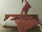 【ノルディック スリープ/NORDIC SLEEP / GOODS】のuka × NORDIC SLEEP Pillow Cover / ウカ × ノルディックスリープ ピローカバー サニーピンク|ID: prp329100004939359 ipo3291000000037064836
