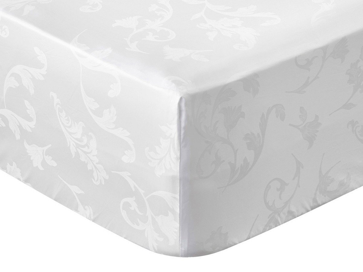 【ホテルライクインテリア/HOTEL LIKE INTERIOR / GOODS】の400TC Botanical Jacquard / 400TC ボタニカルジャガード ボックスシーツ インテリア・キッズ・メンズ・レディースファッション・服の通販 founy(ファニー) 　ドレープ　Drape, Draping Fabric　なめらか　Smooth, Silky Texture　バランス　Balance, Style Balance　バロック　Baroque, Baroque Design　プリント　Print, Printed Pattern　ボックス　Boxy, Box Shape　モダン　Modern, Contemporary　モチーフ　Motif, Design Theme　リネン　Linen, Linen Fabric　送料無料　Free Shipping　エレガント 上品　Elegant　ホーム・キャンプ・アウトドア・お取り寄せ　Home Living / Home & Lifestyle / Camping Gear / Outdoor Camping　家具・インテリア　Home Furniture & Interior. Stylish & Functional Living Spaces　その他 インテリア雑貨、家具　Home Decor & Furniture Extras　ホワイト|ID: prp329100004939392 ipo3291000000037065085