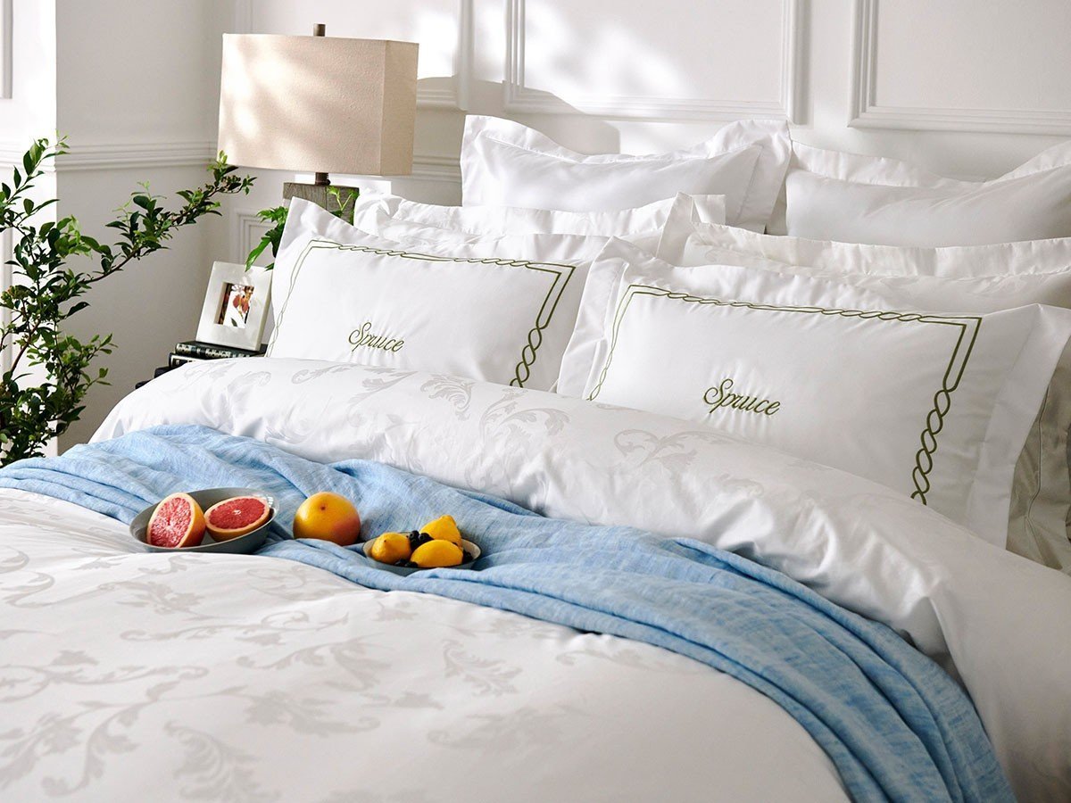 【ホテルライクインテリア/HOTEL LIKE INTERIOR / GOODS】の400TC Botanical Jacquard / 400TC ボタニカルジャガード ボックスシーツ インテリア・キッズ・メンズ・レディースファッション・服の通販 founy(ファニー) 　ドレープ　Drape, Draping Fabric　なめらか　Smooth, Silky Texture　バランス　Balance, Style Balance　バロック　Baroque, Baroque Design　プリント　Print, Printed Pattern　ボックス　Boxy, Box Shape　モダン　Modern, Contemporary　モチーフ　Motif, Design Theme　リネン　Linen, Linen Fabric　送料無料　Free Shipping　エレガント 上品　Elegant　ホーム・キャンプ・アウトドア・お取り寄せ　Home Living / Home & Lifestyle / Camping Gear / Outdoor Camping　家具・インテリア　Home Furniture & Interior. Stylish & Functional Living Spaces　その他 インテリア雑貨、家具　Home Decor & Furniture Extras　コーディネート参考イメージ|ID: prp329100004939392 ipo3291000000037065090