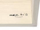 【ヴェービーフォーム/wb form / GOODS】のUlm Stool / ウルムスツール 座面裏にはマックス・ビルのサインが入れられています。|ID: prp329100004939447 ipo3291000000037065465