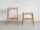 【オアシス/OASIS / GOODS】のFORTE STOOL Lo / フォルテ スツール ロー 左:サイズ違いの「ハイ」、右:本商品|ID: prp329100004939520 ipo3291000000037066194
