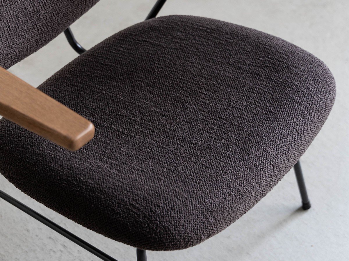 【ノットアンティークス/knot antiques / CRASH GATE / GOODS】のABOCK CHAIR / アボック チェア 肘付(ブークレ / ブラックフレーム) インテリア・キッズ・メンズ・レディースファッション・服の通販 founy(ファニー) 　パイピング　Piping, Trim Design　フレーム　Frame, Outline　ホーム・キャンプ・アウトドア・お取り寄せ　Home Living / Home & Lifestyle / Camping Gear / Outdoor Camping　家具・インテリア　Home Furniture & Interior. Stylish & Functional Living Spaces　チェア・椅子　Seating & Chairs　ダイニングチェア・木製チェア　Dining Chairs　参考イメージ|ID: prp329100004939588 ipo3291000000037067202