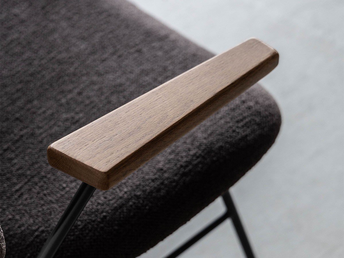 【ノットアンティークス/knot antiques / CRASH GATE / GOODS】のABOCK CHAIR / アボック チェア 肘付(ブークレ / ブラックフレーム) インテリア・キッズ・メンズ・レディースファッション・服の通販 founy(ファニー) 　パイピング　Piping, Trim Design　フレーム　Frame, Outline　ホーム・キャンプ・アウトドア・お取り寄せ　Home Living / Home & Lifestyle / Camping Gear / Outdoor Camping　家具・インテリア　Home Furniture & Interior. Stylish & Functional Living Spaces　チェア・椅子　Seating & Chairs　ダイニングチェア・木製チェア　Dining Chairs　参考イメージ|ID: prp329100004939588 ipo3291000000037067205