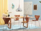 【フリッツ ハンセン/FRITZ HANSEN / GOODS】のSERIES 7 / セブンチェア フルパディング エッセンシャルレザー 3107 張地:ウォルナット、脚部:クローム仕上|ID: prp329100004939590 ipo3291000000037067225
