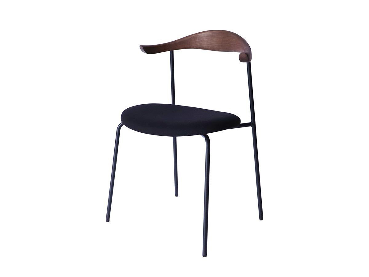 【アデペシュ/a.depeche / GOODS】のmoboun chair / モブウン チェア インテリア・キッズ・メンズ・レディースファッション・服の通販 founy(ファニー) 　スリム　Slim, Slim Fit　フレーム　Frame, Outline　モダン　Modern, Contemporary　ホーム・キャンプ・アウトドア・お取り寄せ　Home Living / Home & Lifestyle / Camping Gear / Outdoor Camping　家具・インテリア　Home Furniture & Interior. Stylish & Functional Living Spaces　チェア・椅子　Seating & Chairs　ダイニングチェア・木製チェア　Dining Chairs　アームウォルナット、張地:ブラック|ID: prp329100004939594 ipo3291000000037067269