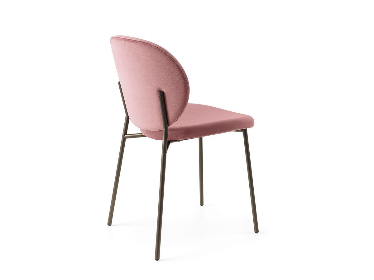 【カリガリス/Calligaris / GOODS】のINES / イネス CS/2004 インテリア・キッズ・メンズ・レディースファッション・服の通販 founy(ファニー) 　送料無料　Free Shipping　フレーム　Frame, Outline　ベルベット　Velvet, Velvety　モダン　Modern, Contemporary　ホーム・キャンプ・アウトドア・お取り寄せ　Home Living / Home & Lifestyle / Camping Gear / Outdoor Camping　家具・インテリア　Home Furniture & Interior. Stylish & Functional Living Spaces　チェア・椅子　Seating & Chairs　ダイニングチェア・木製チェア　Dining Chairs　シートS0U ピンク、フレームP29L マットブロンズ|ID: prp329100004939641 ipo3291000000037067837