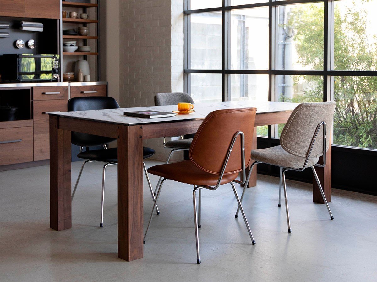 【ノットアンティークス/knot antiques / CRASH GATE / GOODS】のABOCK CHAIR / アボック チェア 肘付(PU / クロムフレーム) インテリア・キッズ・メンズ・レディースファッション・服の通販 founy(ファニー) 　パイピング　Piping, Trim Design　フレーム　Frame, Outline　モチーフ　Motif, Design Theme　ホーム・キャンプ・アウトドア・お取り寄せ　Home Living / Home & Lifestyle / Camping Gear / Outdoor Camping　家具・インテリア　Home Furniture & Interior. Stylish & Functional Living Spaces　チェア・椅子　Seating & Chairs　ダイニングチェア・木製チェア　Dining Chairs　参考イメージ|ID: prp329100004939652 ipo3291000000037068044