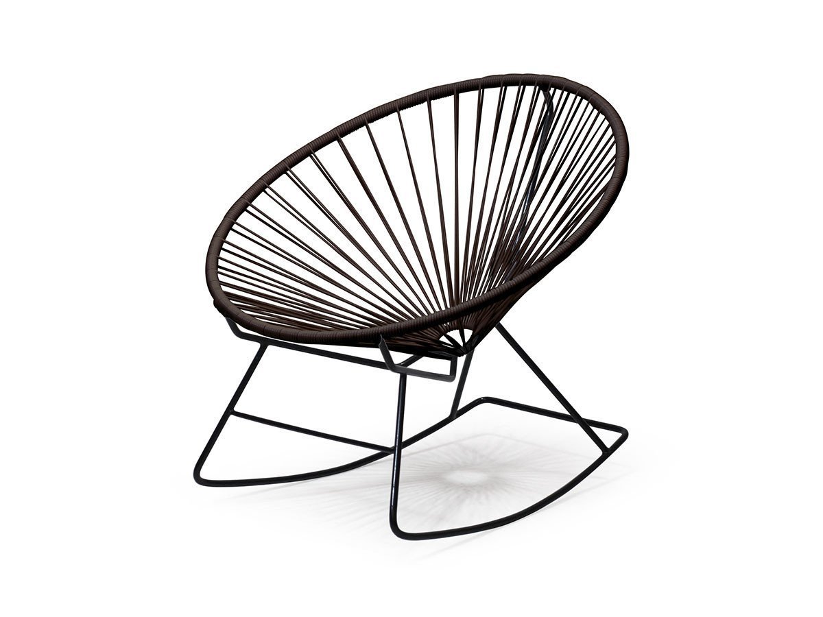 【メトロクス/METROCS / GOODS】のAcapulco Rocking Chair / アカプルコ ロッキングチェア インテリア・キッズ・メンズ・レディースファッション・服の通販 founy(ファニー) 　送料無料　Free Shipping　アウトドア　Outdoor Clothing　シンプル　Simple, Minimal　フレーム　Frame, Outline　リゾート　Resort, Vacation Style　ホーム・キャンプ・アウトドア・お取り寄せ　Home Living / Home & Lifestyle / Camping Gear / Outdoor Camping　家具・インテリア　Home Furniture & Interior. Stylish & Functional Living Spaces　チェア・椅子　Seating & Chairs　ロッキングチェア・ゆりかご椅子　Rocking Chairs & Gliders　ブラック|ID: prp329100004939680 ipo3291000000037068321