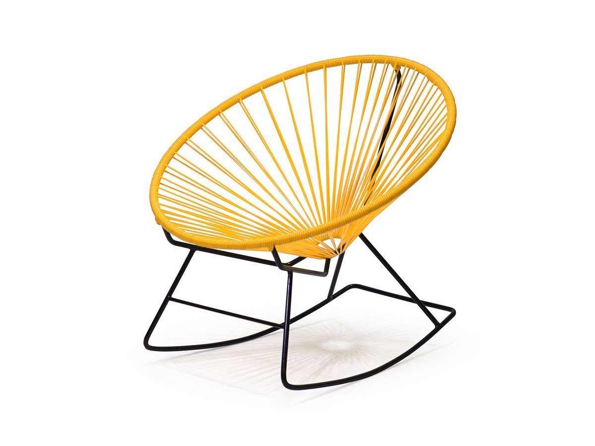 【メトロクス/METROCS / GOODS】のAcapulco Rocking Chair / アカプルコ ロッキングチェア インテリア・キッズ・メンズ・レディースファッション・服の通販 founy(ファニー) 　送料無料　Free Shipping　アウトドア　Outdoor Clothing　シンプル　Simple, Minimal　フレーム　Frame, Outline　リゾート　Resort, Vacation Style　ホーム・キャンプ・アウトドア・お取り寄せ　Home Living / Home & Lifestyle / Camping Gear / Outdoor Camping　家具・インテリア　Home Furniture & Interior. Stylish & Functional Living Spaces　チェア・椅子　Seating & Chairs　ロッキングチェア・ゆりかご椅子　Rocking Chairs & Gliders　マスタード|ID: prp329100004939680 ipo3291000000037068323