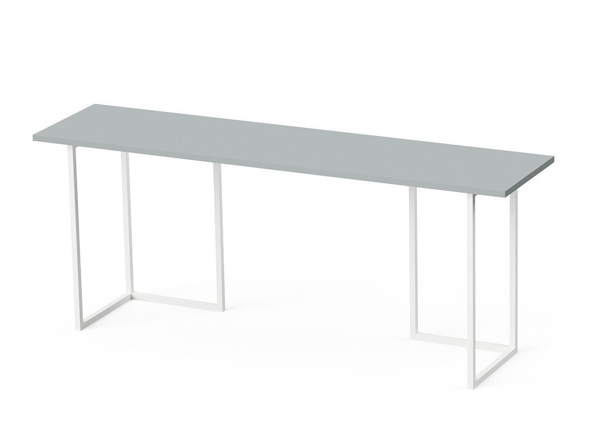 【スティール/stiiilll / GOODS】のTable Set / テーブルセット メラミン天板 ハーフ + スチール脚 M 人気、トレンドファッション・服の通販 founy(ファニー) 　送料無料　Free Shipping　シンプル　Simple, Minimal　スリム　Slim, Slim Fit　テーブル　Table, Dining Table　デスク　Desk, Work Desk　ハーフ　Half, Half-Length　フラット　Flat, Flat Shoes　ホーム・キャンプ・アウトドア・お取り寄せ　Home Living / Home & Lifestyle / Camping Gear / Outdoor Camping　家具・インテリア　Home Furniture & Interior. Stylish & Functional Living Spaces　その他 インテリア雑貨、家具　Home Decor & Furniture Extras　 other-1|ID: prp329100004939747 ipo3291000000037069002