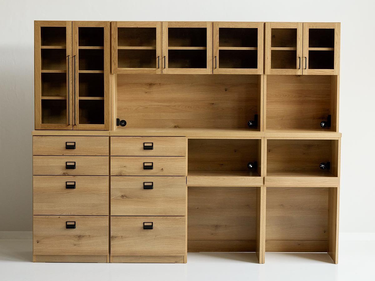 【クラッシュゲート/CRASH GATE / GOODS】のDUSTON DINING BOARD / ダストン ダイニングボード 幅60cm(ガラスオープン + オープン) インテリア・キッズ・メンズ・レディースファッション・服の通販 founy(ファニー) 　ガラス　Glass, Glassware　シンプル　Simple, Minimal　スマート　Smart, Elegant　リアル　Real, Realistic　送料無料　Free Shipping　ホーム・キャンプ・アウトドア・お取り寄せ　Home Living / Home & Lifestyle / Camping Gear / Outdoor Camping　キッチン・ダイニング　Kitchen & Dining Essentials. Stylish & Functional Tableware　キッチン収納　Kitchen Storage　キッチン収納・食器棚・レンジ台　Kitchen Cabinet　ホーム・キャンプ・アウトドア・お取り寄せ　Home Living / Home & Lifestyle / Camping Gear / Outdoor Camping　キッチン・ダイニング　Kitchen & Dining Essentials. Stylish & Functional Tableware　キッチン家電・キッチン用品　Kitchen Appliances & Tools　マグカップ・カップ&ソーサー・陶器食器　Mugs / Cups and Saucers / Ceramic Drinkware　|ID: prp329100004939895 ipo3291000000037070459