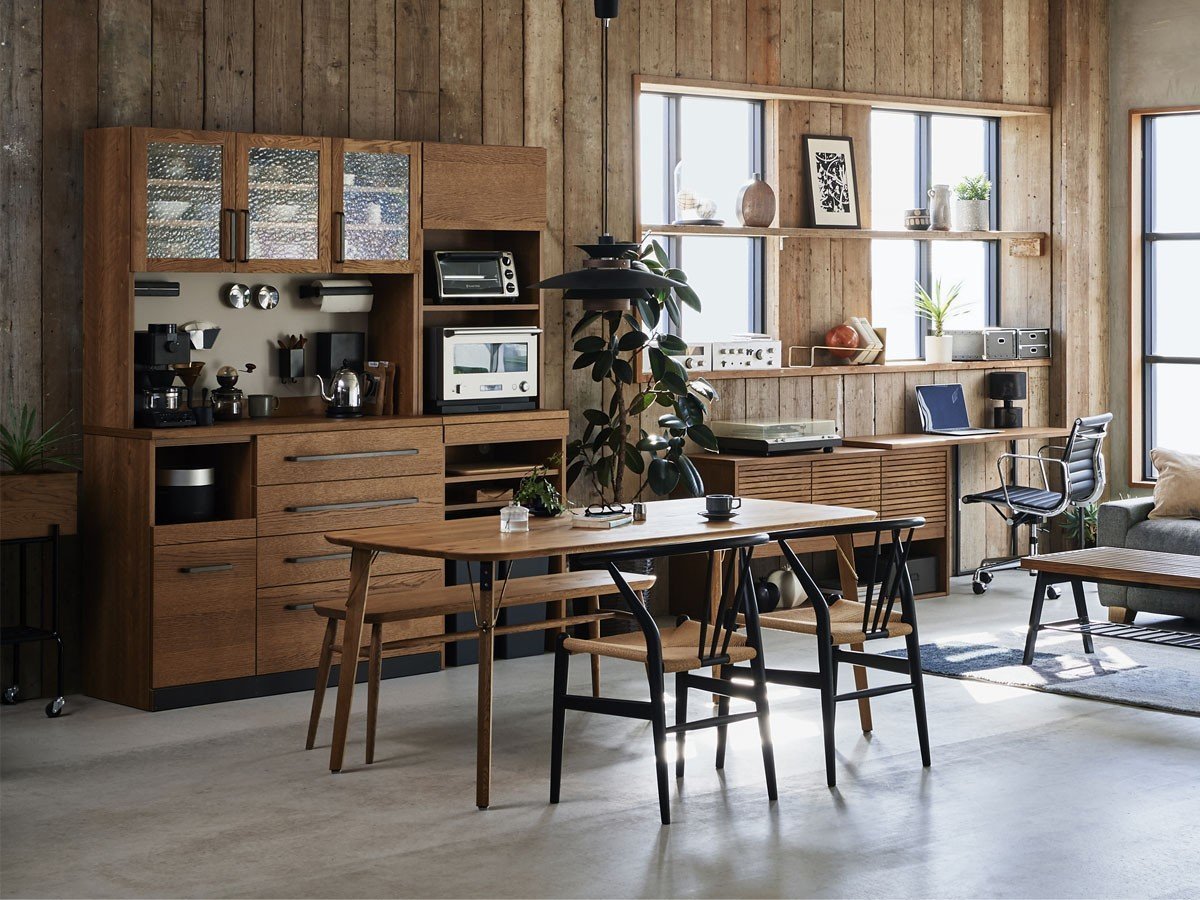 【イージーライフ/Easy Life / GOODS】のHANDLEY DINING BOARD / ハンドリー ダイニングボード 幅140cm インテリア・キッズ・メンズ・レディースファッション・服の通販 founy(ファニー) 　ヴィンテージ　Vintage Style　ガラス　Glass, Glassware　フィット　Fit, Slim Fit　フラット　Flat, Flat Shoes　マグネット　Magnet, Magnetic Closure　モザイク　Mosaic, Geometric Pattern　日本製　Made In Japan　ホーム・キャンプ・アウトドア・お取り寄せ　Home Living / Home & Lifestyle / Camping Gear / Outdoor Camping　キッチン・ダイニング　Kitchen & Dining Essentials. Stylish & Functional Tableware　キッチン収納　Kitchen Storage　キッチン収納・食器棚・レンジ台　Kitchen Cabinet　ホーム・キャンプ・アウトドア・お取り寄せ　Home Living / Home & Lifestyle / Camping Gear / Outdoor Camping　キッチン・ダイニング　Kitchen & Dining Essentials. Stylish & Functional Tableware　キッチン家電・キッチン用品　Kitchen Appliances & Tools　マグカップ・カップ&ソーサー・陶器食器　Mugs / Cups and Saucers / Ceramic Drinkware　参考イメージ|ID: prp329100004939989 ipo3291000000037071990