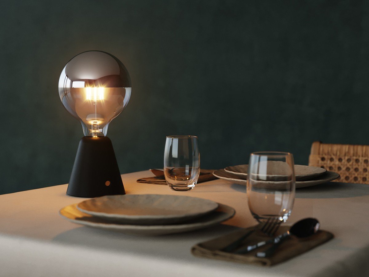 【クリエイティブケーブル/Creative Cables / GOODS】のCabless01 / ケーブレス01 + G125 ハーフスフィアライトバルブ 人気、トレンドファッション・服の通販 founy(ファニー) 　イタリア　Italy　エレガント 上品　Elegant　ガラス　Glass, Glassware　シルバー　Silver, Metallic Silver　シンプル　Simple, Minimal　テーブル　Table, Dining Table　モダン　Modern, Contemporary　リラックス　Relax, Relaxed Fit　送料無料　Free Shipping　ホーム・キャンプ・アウトドア・お取り寄せ　Home Living / Home & Lifestyle / Camping Gear / Outdoor Camping　家具・インテリア　Home Furniture & Interior. Stylish & Functional Living Spaces　ライト・照明　Lamps & Lighting Fixtures　 other-1|ID: prp329100004940102 ipo3291000000037073233