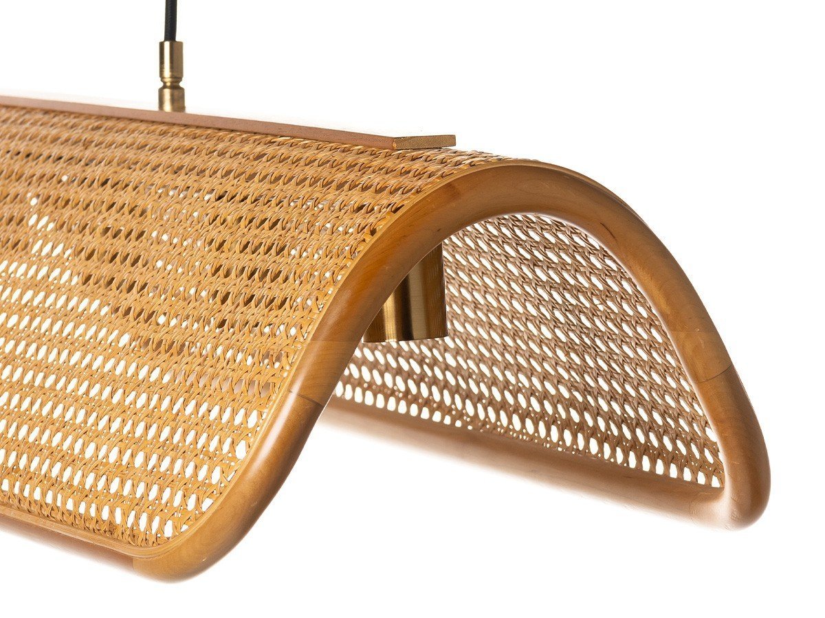 【フライミーヴィラ/FLYMEe Villa / GOODS】のPENDANT LAMP / ペンダントランプ 2灯 #118633 インテリア・キッズ・メンズ・レディースファッション・服の通販 founy(ファニー) 　送料無料　Free Shipping　フレーム　Frame, Outline　モダン　Modern, Contemporary　ラタン　Rattan, Woven Rattan　手編み　Hand-Knitted, Handmade Knit　ホーム・キャンプ・アウトドア・お取り寄せ　Home Living / Home & Lifestyle / Camping Gear / Outdoor Camping　家具・インテリア　Home Furniture & Interior. Stylish & Functional Living Spaces　ライト・照明　Lamps & Lighting Fixtures　ペンダントライト・吊り下げ照明　Pendant Light / Hanging Light Fixture　参考イメージ|ID: prp329100004940128 ipo3291000000037073499