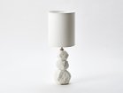 【サードセラミックス/3RD CERAMICS / GOODS】のTABLE LAMP / 土のテーブルランプ シェードタイプ:ストレート、サイズ:3段|ID: prp329100004940143 ipo3291000000037073611