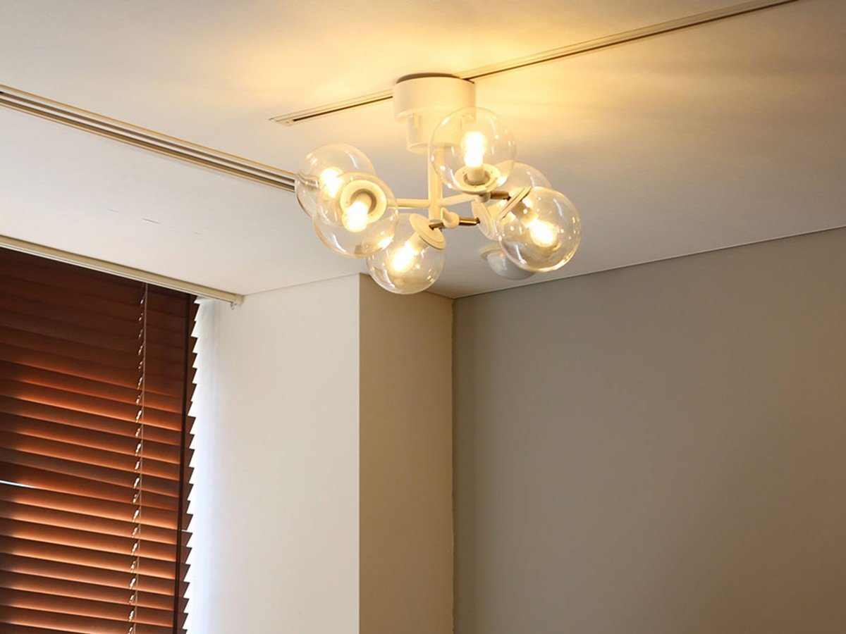 【フライミー ベーシック/FLYMEe BASIC / GOODS】のCEILING LIGHT / シーリングライト #115349 インテリア・キッズ・メンズ・レディースファッション・服の通販 founy(ファニー) 　送料無料　Free Shipping　ガラス　Glass, Glassware　ランダム　Random, Irregular　ホーム・キャンプ・アウトドア・お取り寄せ　Home Living / Home & Lifestyle / Camping Gear / Outdoor Camping　家具・インテリア　Home Furniture & Interior. Stylish & Functional Living Spaces　ライト・照明　Lamps & Lighting Fixtures　シーリングライト・天井照明　Ceiling Light / Flush Mount Light　ホワイト / クリアガラス|ID: prp329100004940163 ipo3291000000037073919