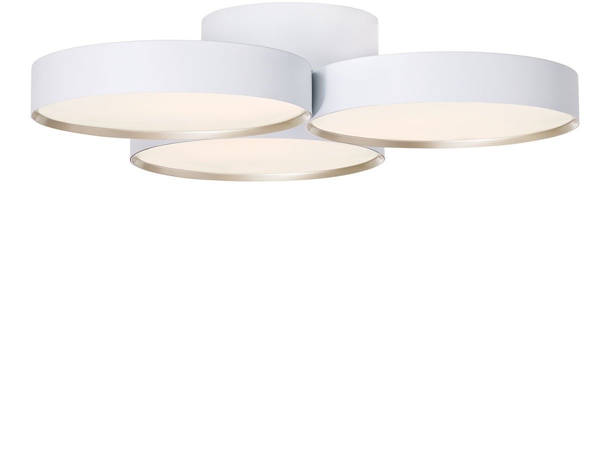 【フライミー ノワール/FLYMEe Noir / GOODS】のLED Ceiling Lamp / LED シーリングランプ #119898 インテリア・キッズ・メンズ・レディースファッション・服の通販 founy(ファニー) 　ウッド　Wooden Design　切替　Switching, Contrast Panel　シンプル　Simple, Minimal　送料無料　Free Shipping　ホーム・キャンプ・アウトドア・お取り寄せ　Home Living / Home & Lifestyle / Camping Gear / Outdoor Camping　家具・インテリア　Home Furniture & Interior. Stylish & Functional Living Spaces　ライト・照明　Lamps & Lighting Fixtures　シーリングライト・天井照明　Ceiling Light / Flush Mount Light　ホワイト + ゴールド|ID: prp329100004940165 ipo3291000000037073935