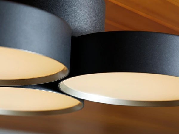 【フライミー ノワール/FLYMEe Noir / GOODS】のLED Ceiling Lamp / LED シーリングランプ #119898 インテリア・キッズ・メンズ・レディースファッション・服の通販 founy(ファニー) 　ウッド　Wooden Design　切替　Switching, Contrast Panel　シンプル　Simple, Minimal　送料無料　Free Shipping　ホーム・キャンプ・アウトドア・お取り寄せ　Home Living / Home & Lifestyle / Camping Gear / Outdoor Camping　家具・インテリア　Home Furniture & Interior. Stylish & Functional Living Spaces　ライト・照明　Lamps & Lighting Fixtures　シーリングライト・天井照明　Ceiling Light / Flush Mount Light　参考イメージ|ID: prp329100004940165 ipo3291000000037073943