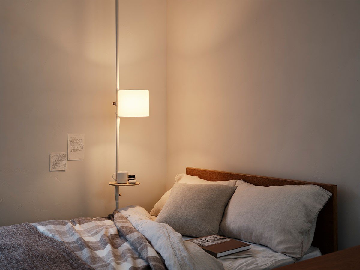 【ドロー ア ライン/DRAW A LINE / GOODS】のFabric Floorlight Table Set / ファブリック フロアライト テーブル セット インテリア・キッズ・メンズ・レディースファッション・服の通販 founy(ファニー) 　アクセサリー　Fashion Accessories　テーブル　Table, Dining Table　時計　Watch, Wristwatch　ファブリック　Fabric, Textile　送料無料　Free Shipping　ホーム・キャンプ・アウトドア・お取り寄せ　Home Living / Home & Lifestyle / Camping Gear / Outdoor Camping　家具・インテリア　Home Furniture & Interior. Stylish & Functional Living Spaces　ライト・照明　Lamps & Lighting Fixtures　フロアランプ・スタンドライト　Floor Lamp / Standing Lamp　ホワイト|ID: prp329100004940169 ipo3291000000037073969